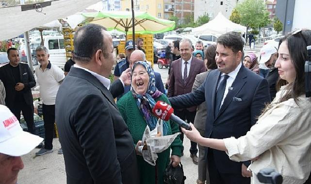 Lider Çırpanoğlu ve Milletvekili Beker Alanda