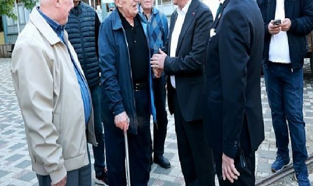 Lider Erkan Aydın Vatandaşlarla Bayramlaştı