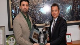 Lider Erkan Aydın’dan Bursaspor’a Tebrik Ziyareti