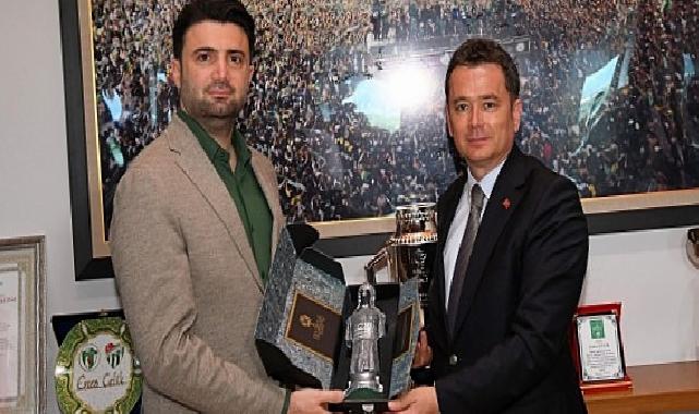 Lider Erkan Aydın’dan Bursaspor’a Tebrik Ziyareti