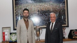 Lider Şadi Özdemir’den Bursaspor’a tebrik ziyareti