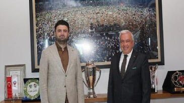Lider Şadi Özdemir’den Bursaspor’a tebrik ziyareti