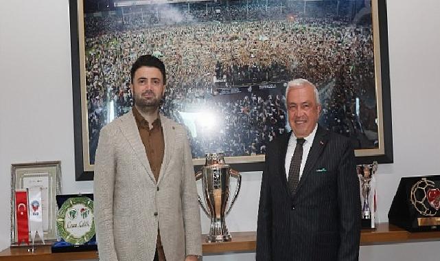 Lider Şadi Özdemir’den Bursaspor’a tebrik ziyareti