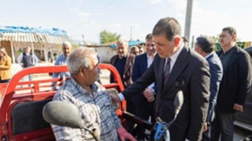 Lider Tugay Çırpı’da halkla buluştu
