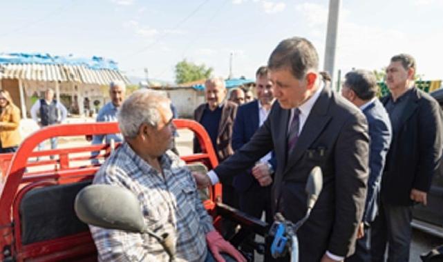 Lider Tugay Çırpı’da halkla buluştu