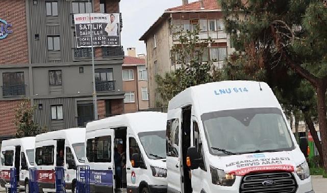 Maltepe Belediyesi’nden bayramda mezarlıklara fiyatsız ulaşım