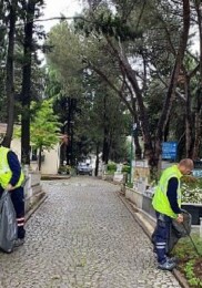 Maltepe Belediyesi’nden mezarlıklarda bayram paklığı
