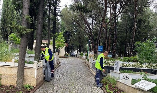 Maltepe Belediyesi’nden mezarlıklarda bayram paklığı