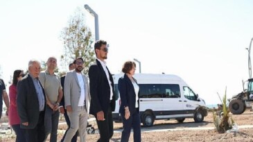 Mavişehir Atatürk Kültür ve Hayat Alanı’nda Çalışmalar Tamamlanma Etabına Geldi