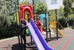 Menderes’te Parklar Yenileniyor