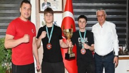 Muvaffakiyetlerini Lider Topaloğlu ile paylaştılar