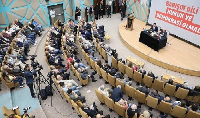 Nilüfer’de demokrasi ve barış buluşması