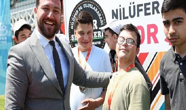 Nilüfer’de özel çocukların spor coşkusu