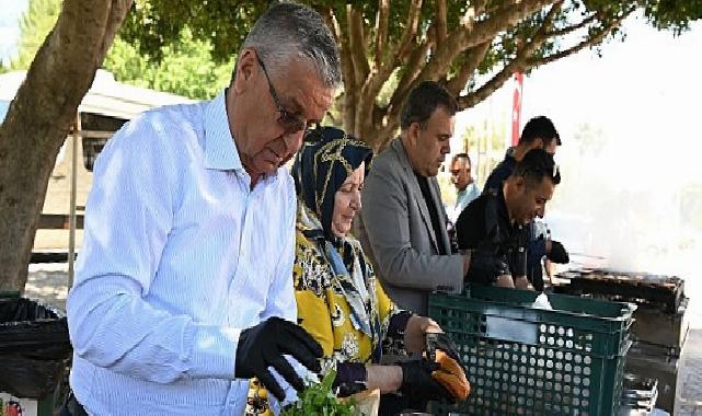 Öğrencilere deneme sınavı sonrası mangal partisi