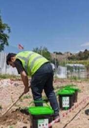 Organik atıklar hanelerde dönüşerek toprağı zenginleştiriyor