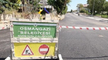 Osmangazi Belediyesi 900 Ton Asfalt Döktü