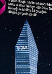 QNB Türkiye’den Dünya Dilek Günü’nde Manalı Farkındalık: Kristal Kule Maviye Büründü