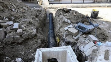 Saruhanlı’nın 22 Milyonluk Yatırımında Çalışmaların Yarısı Tamamlandı