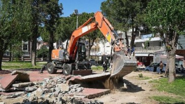 Şehit Ferit Yaşarlar Parkı baştan sona yenileniyor