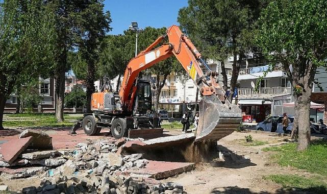 Şehit Ferit Yaşarlar Parkı baştan sona yenileniyor
