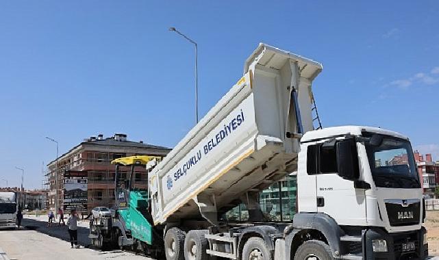 Selçuklu’da Asfalt Dönemi Başladı