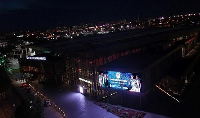 Selçuklu’nun sembol yerleri yeşil beyazla donatıldı