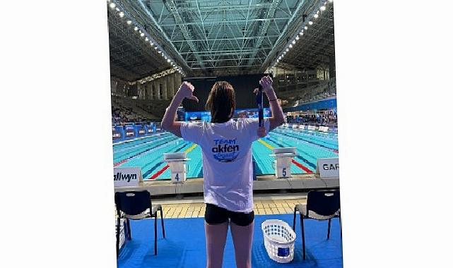 Team Akfen İnşaat Sportmeni Ulusal Yüzücü Meriç Uygun’dan Memleketler arası Muvaffakiyet