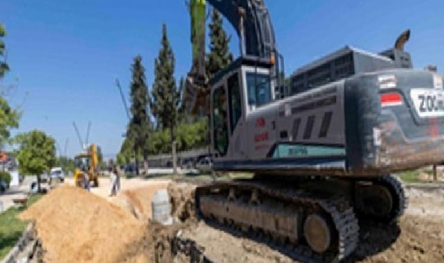 Tire’de altyapı yenileniyor, caddeler çağdaşlaşıyor