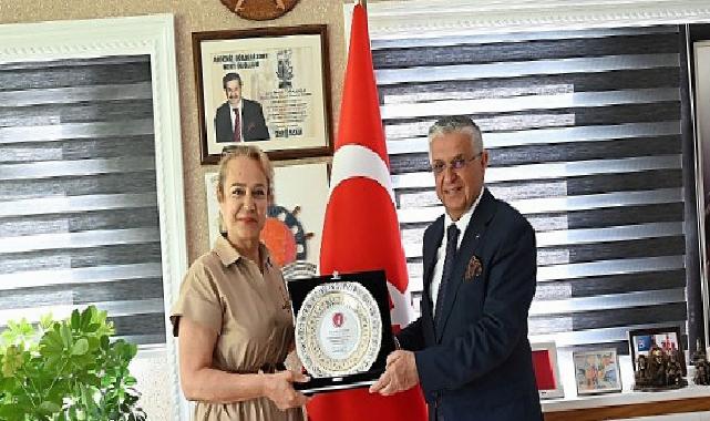 TKB Kemer Şube Başkanı Akdağ’dan Başkan Topaloğlu’na ziyaret