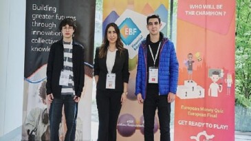 Türkiye’den iki öğrenci Avrupa’nın en büyük finansal okuryazarlık müsabakasının finalinde yer aldı
