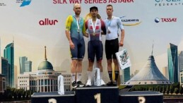 Ulusal bisikletçilerimizden Astana’da pist bisikleti yarışlarında altın ve gümüş madalya gururu