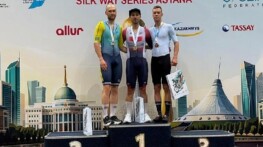 Ulusal bisikletçilerimizden Astana’da pist bisikleti yarışlarında altın ve gümüş madalya gururu