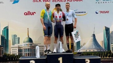 Ulusal bisikletçilerimizden Astana’da pist bisikleti yarışlarında altın ve gümüş madalya gururu