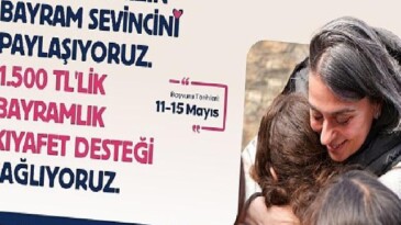 Üsküdar Belediyesi’nden Çocukların Bayram Sevincine 1500 Liralık Kıyafet Takviyesi