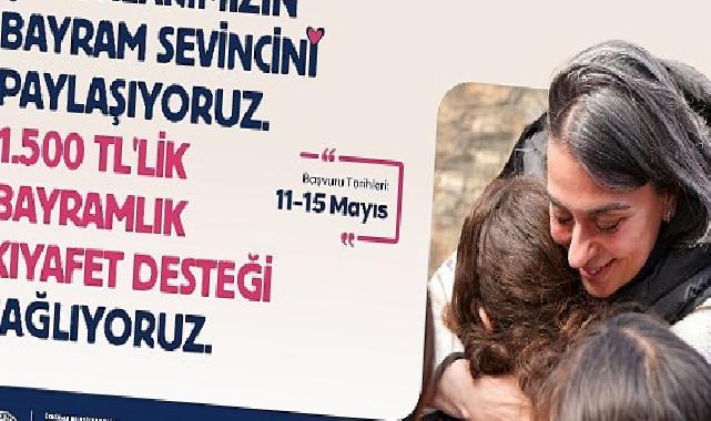 Üsküdar Belediyesi’nden Çocukların Bayram Sevincine 1500 Liralık Kıyafet Takviyesi