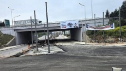 Vatan Caddesi kavşağında çalışmalar tamam