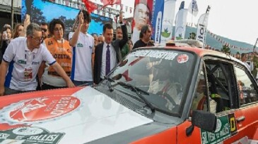 50. Yeşil Bursa Rallisi Osmangazi’den Start Aldı