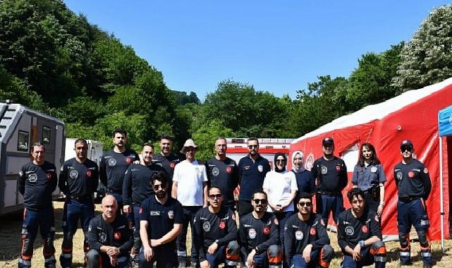 Afet kahramanları eğitim kampında buluştu