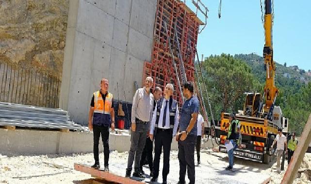 ASAT Kaş’ın içme suyu altyapısını güçlendiriyor