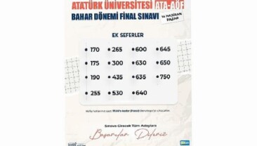 ATA-AÖF imtihanına 15 farklı sınır takviyesi