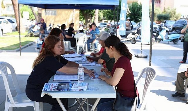 Aydın Büyükşehir Belediyesi Taşınabilir Ağız ve Diş Sıhhati Klinikleri’ne Yoğun İlgi