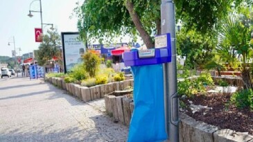 Ayvalık’ta Yeni Jenerasyon Şeffaf Çöp Potası Devri