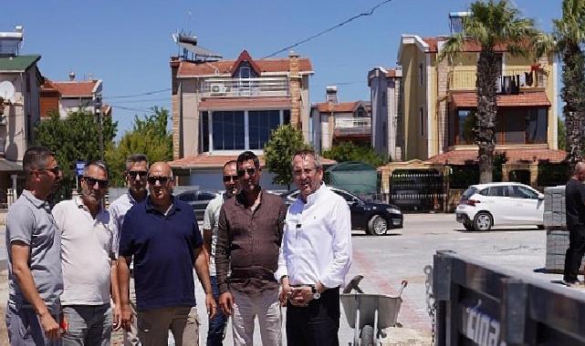 Ayvalık’ta Yol Seferberliği Sürüyor