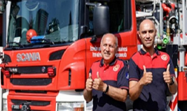 Babalar Günü’nde tıpkı üniformada iki nesil