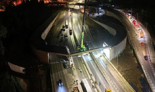 Başiskele Koridor Projesi’nde 9 köprünün montajı bitti