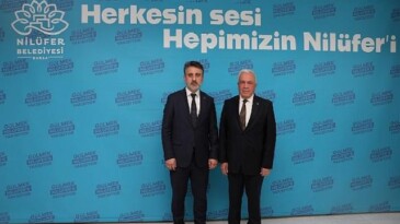 Başkan Şadi Özdemir, Şahin Biba’yı Ağırladı
