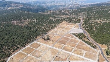 Bornova Kayadibi Kent Mezarlığı hizmete açıldı