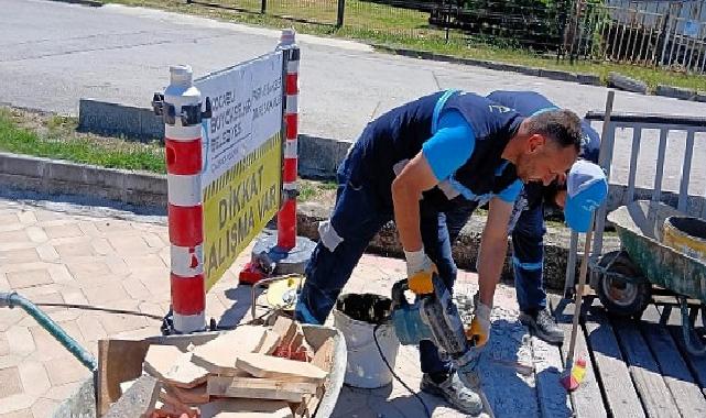 Büyükşehir, Değirmendere kıyısında de çalışıyor
