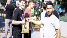 Büyükşehir, YKS öğrencileri için ikram stantları kurdu