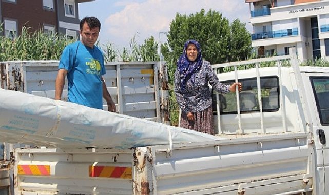 Büyükşehir’den Gazipaşalı üreticilere naylon dayanağı